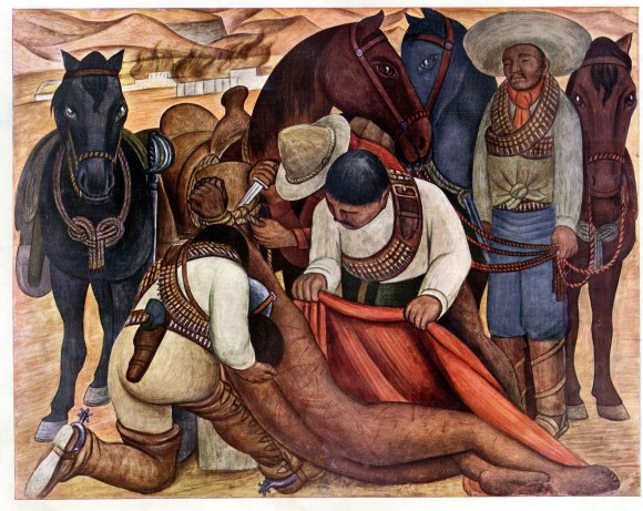 Diego Rivera, Liberation of Peon, 1931 (Fresco)
