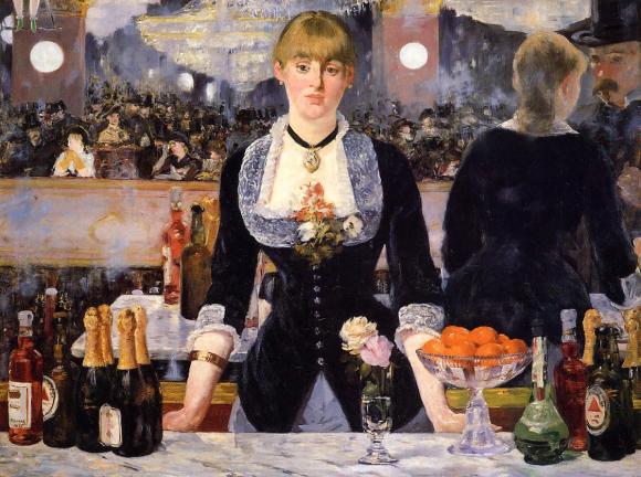 Edouard Manet, A Bar at the Folies Bergere, 1882