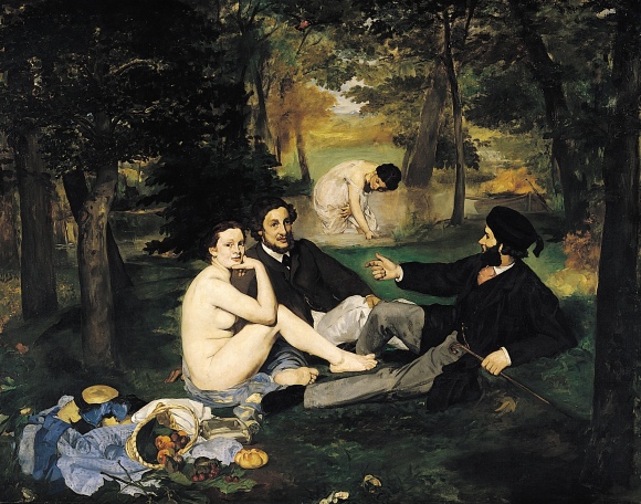 Edouard Manet, The Luncheon on the Grass, 1863