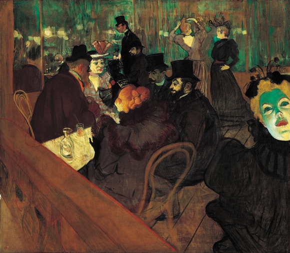 Henri De Toulouse-Lautrec, At he Moulin Rouge, 1892-1895