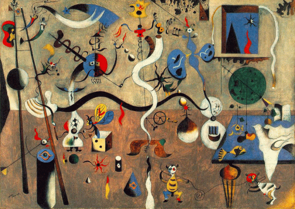 Joan Miró, Harlequin's Carnival, 1924