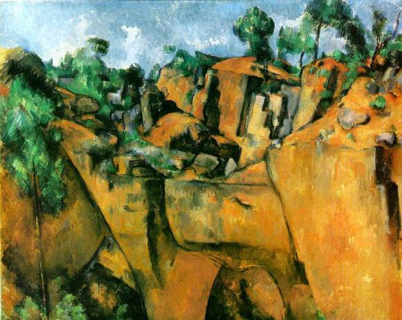 Paul Cezanne, Bibemus Quarry, 1895