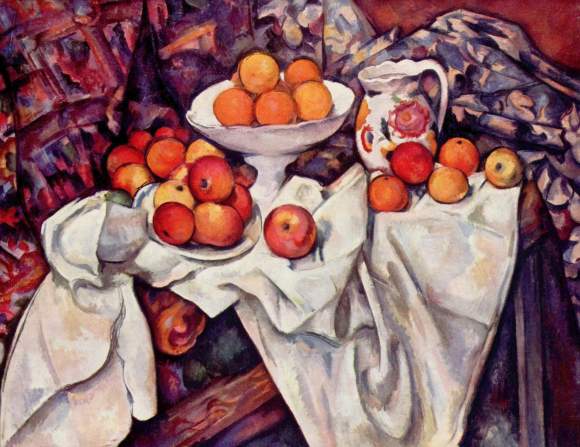 Paul Cezanne, Still Life with Apples and Oranges, 1895-1900