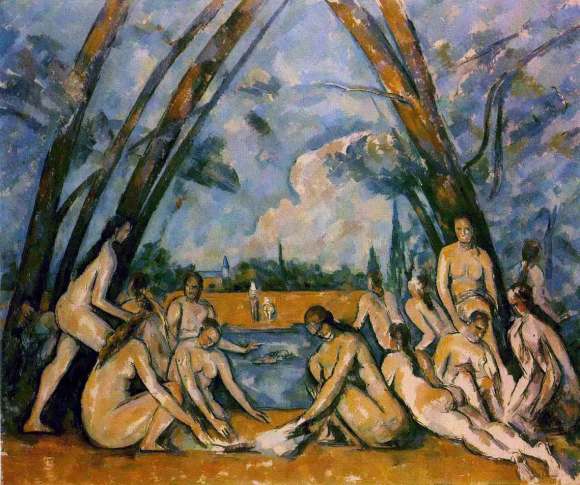 Paul Cezanne, The Bathers, 1906